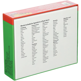 Spanish in a Flash Cards Set 2