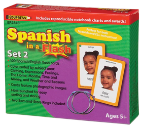 Spanish in a Flash Cards Set 2