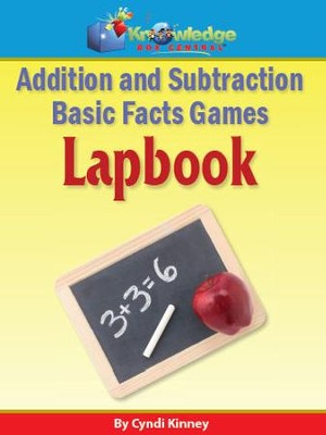 Addition and Subtraction Basic Facts Games Lapbook