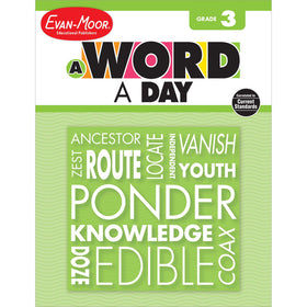 A Word a Day, Teacher Resource Book Grade 3 Paperback