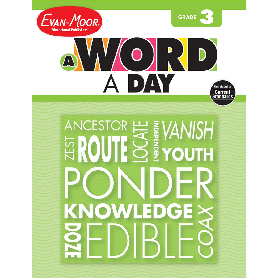 A Word a Day, Teacher Resource Book Grade 3 Paperback