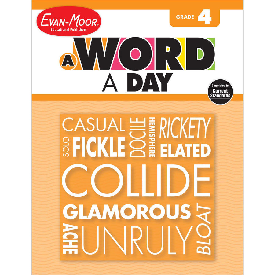 A Word a Day, Teacher Resource Book Grade 4 Paperback