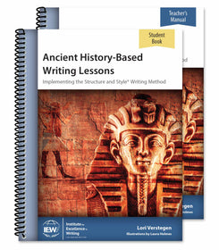 IEW Ancient History-Based Writing Lessons Teacher/Student Combo (Grades 6-8)