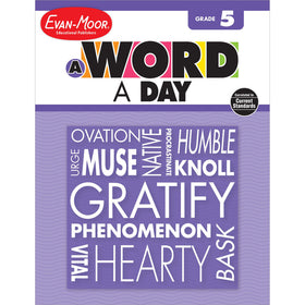 A Word a Day, Teacher Resource Book Grade 5 Paperback