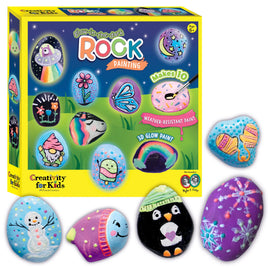 Glow in the Dark Rock Painting Kit (Faber-Castell)