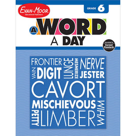 A Word a Day, Teacher Resource Book Grade 6 Paperback