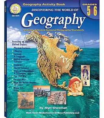 Discovering the World of Geography Resource Book Grade 5-6 Paperback