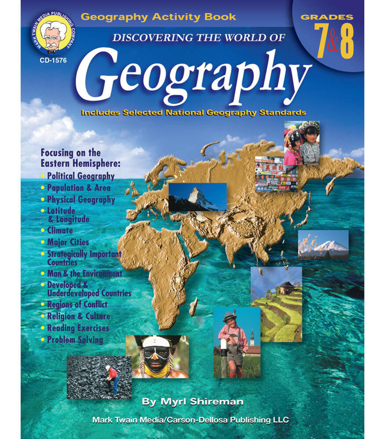 Discovering the World of Geography Resource Book Grade 7-8 Paperback