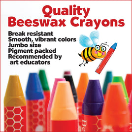 World Colors Beeswax Crayons (Set of 15)
