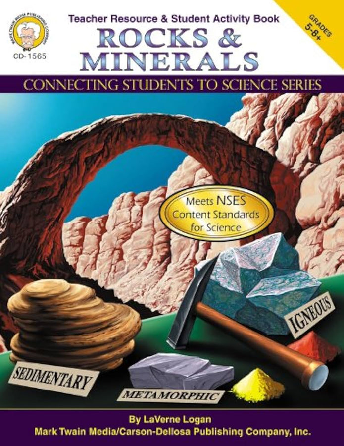 Rocks & Minerals (Connecting Students to Science Series) Grades 5-8+