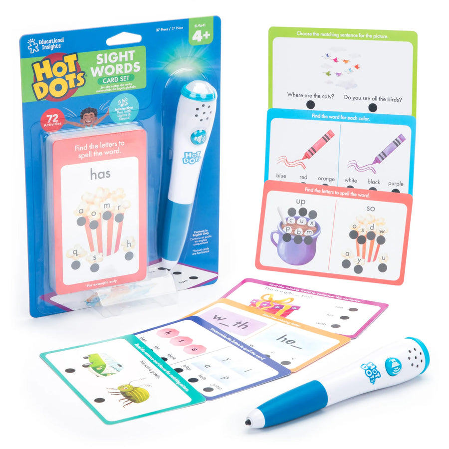 Hot Dots® Sight Words Card Set