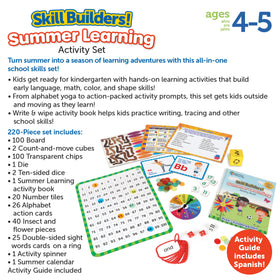 Skill Builders Summer Learning Activity Set - PreK to K