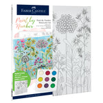 Watercolor Paint by Number Farmhouse Floral