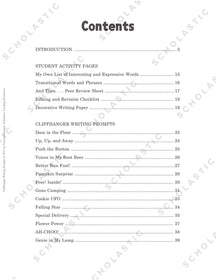 Scholastic Cliffhanger Writing Prompts