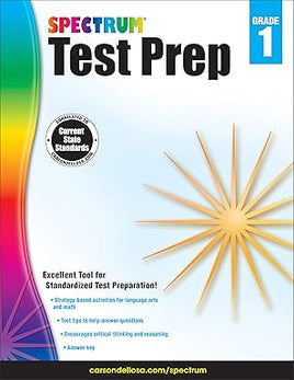 Spectrum Test Prep Workbook Grade 1