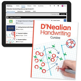 D'Nealian Handwriting Homeschool Bundle Grade 5