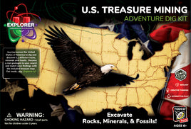 U.S. Treasure Mining Adventure Dig Kit