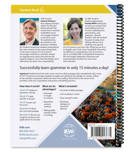 IEW Fix It! Grammar: Level 6 Little Mermaid Student Book (Grades 9-12)