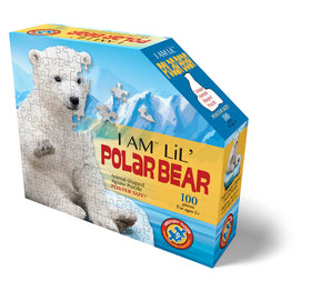 I AM LiL' POLAR BEAR PUZZLE (100 Pieces)