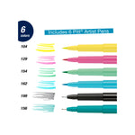 Pitt Artist Pen: Hand Lettering Set (Wallet of 6)