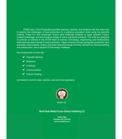 STEM Labs: Food Production Resource Book Grade 5-12 Paperback