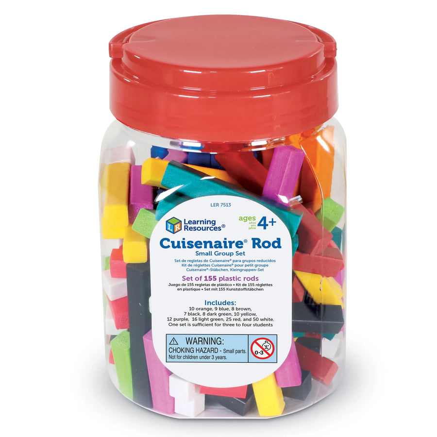 Plastic Cuisenaire Rods Small Group Set