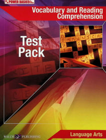 Power Basics: Vocabulary and Reading Comprehension Test Pack