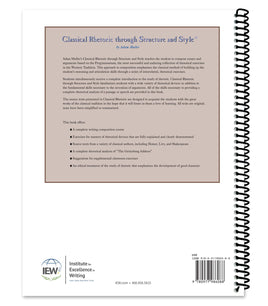 IEW Classical Rhetoric through Structure and Style