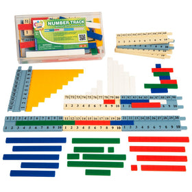 Kids First Math: Number Track Math Kit with Lesson Guide
