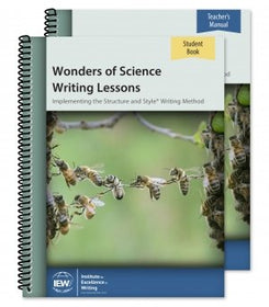 IEW Wonders of Science Writing Lessons [Teacher/Student Combo]Grades 3-5 and 6-8