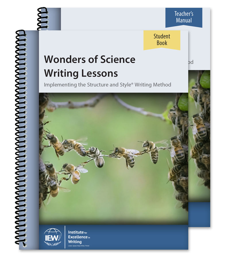 IEW Wonders of Science Writing Lessons Teacher/Student Combo (Grades 6-8)