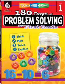 180 Days of Problem Solving for First Grade