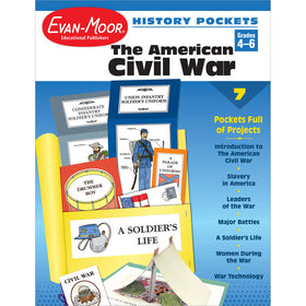 History Pockets: The American Civil War, Teacher Resource Book Grade 4-6 Paperback