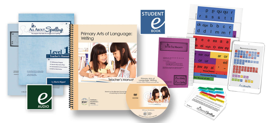 IEW Primary Arts of Language: Writing Complete Package (Grades K-2)