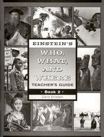 Einstein's Who, What, and Where Book 2 Set (Teacher's Guide and Student Book) Grades 5-6