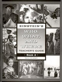 Einstein's Who, What, and Where Book 2 Set (Teacher's Guide and Student Book) Grades 5-6