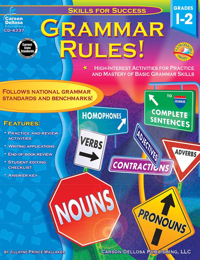 Grammar Rules! Grades 1 - 2 (Skills for Success)