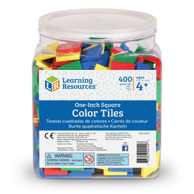 Square Color Tiles (Set of 400)
