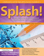 Splash! Modeling and Measurement Applications for Young Learners