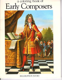 Early Composers Coloring Book