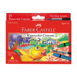 Faber-Castell 15 Watercolor Crayons