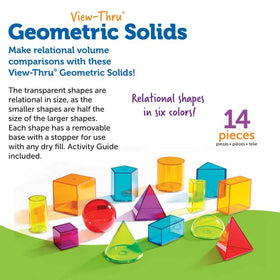 View-Thru Geometric Solids