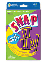 Snap It Up! Addition & Subtraction Card Game