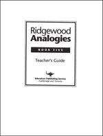 Ridgewood Analogies Book 5 Set (Teacher's Guide & Student Book)
