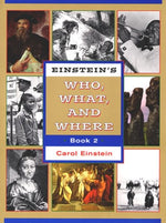Einstein's Who, What, and Where Book 2 Set (Teacher's Guide and Student Book) Grades 5-6