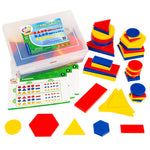Kids First Math: Attribute Blocks Math Kit with Activity Cards