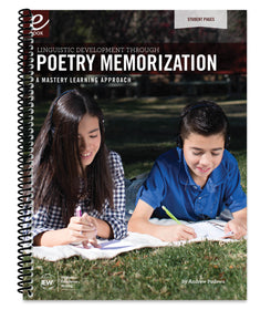IEW  Linguistic Development through Poetry Memorization Student Book (Grades K-2, 3-5, 6-8, 9-12)
