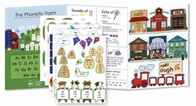 IEW Primary Arts of Language: Phonetic Farm (Folder with Stickers) (Grades K-2)
