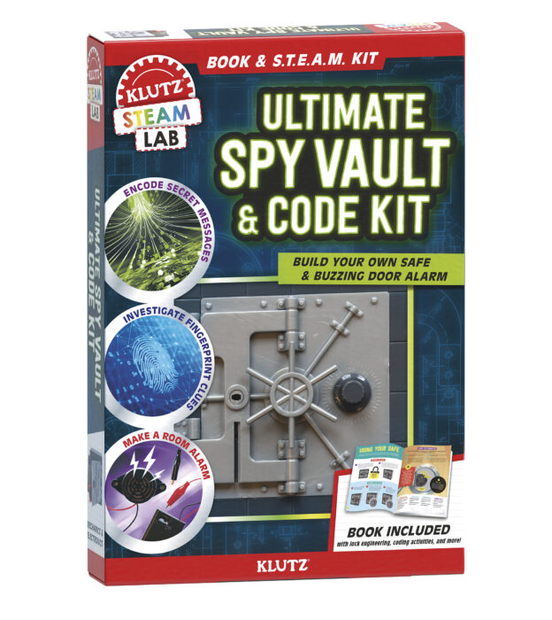Klutz: Maker Lab Ultimate Spy Vault & Code Kit