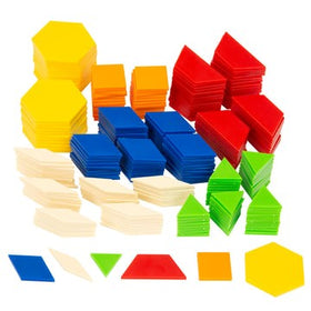 Kids First Math: Pattern Blocks Math Kit with Activity Cards